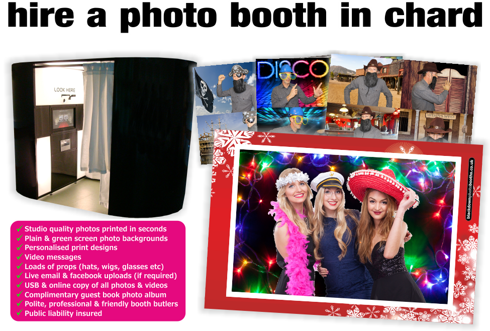 Chard Photobooth & Photo Booth Hire, Chard, Somerset